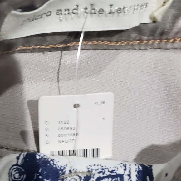 Pilcro And The Letterpress Camo High Rise Jeans - Picture 5 of 6